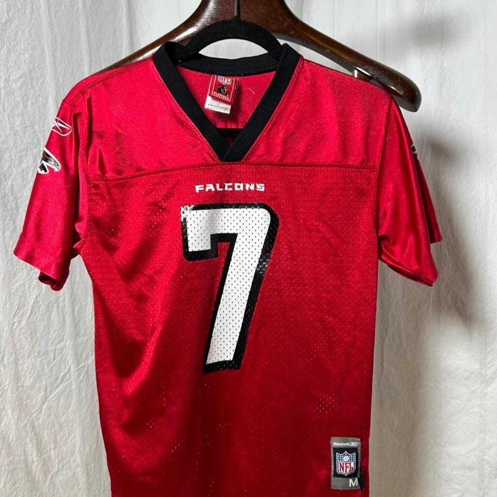 Red and black Atlanta Falcons Vick‎ jersey #NFL #Falcons Youth 10-12